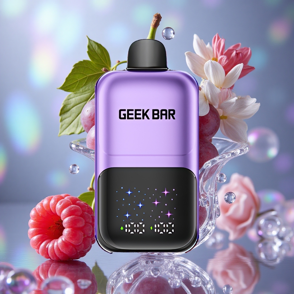 Grozdina & Malina GEEK BAR 2GO 50000 Puffs Двоструки резервоари капацитета 20 мл