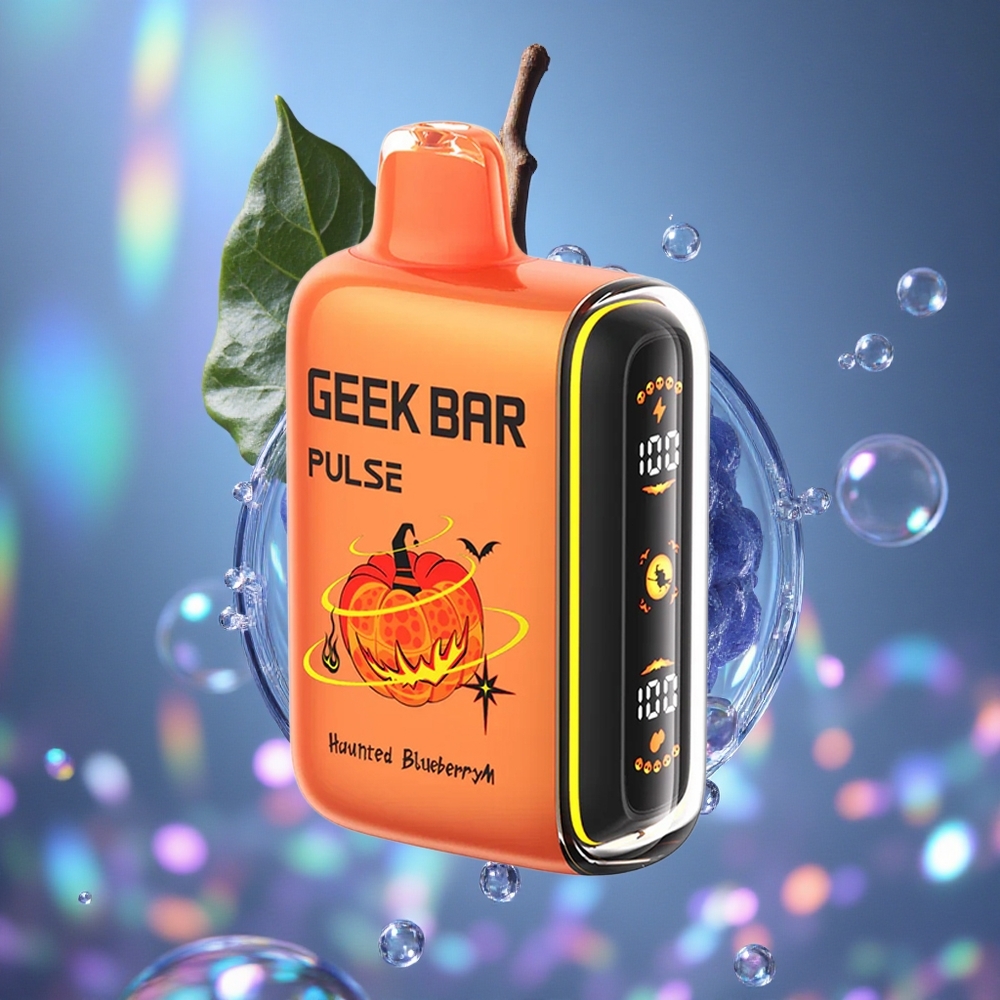 Crna (Halloween) GEEK BAR Pulse 15000 Puffs PКапацитет е-течности 16 мл