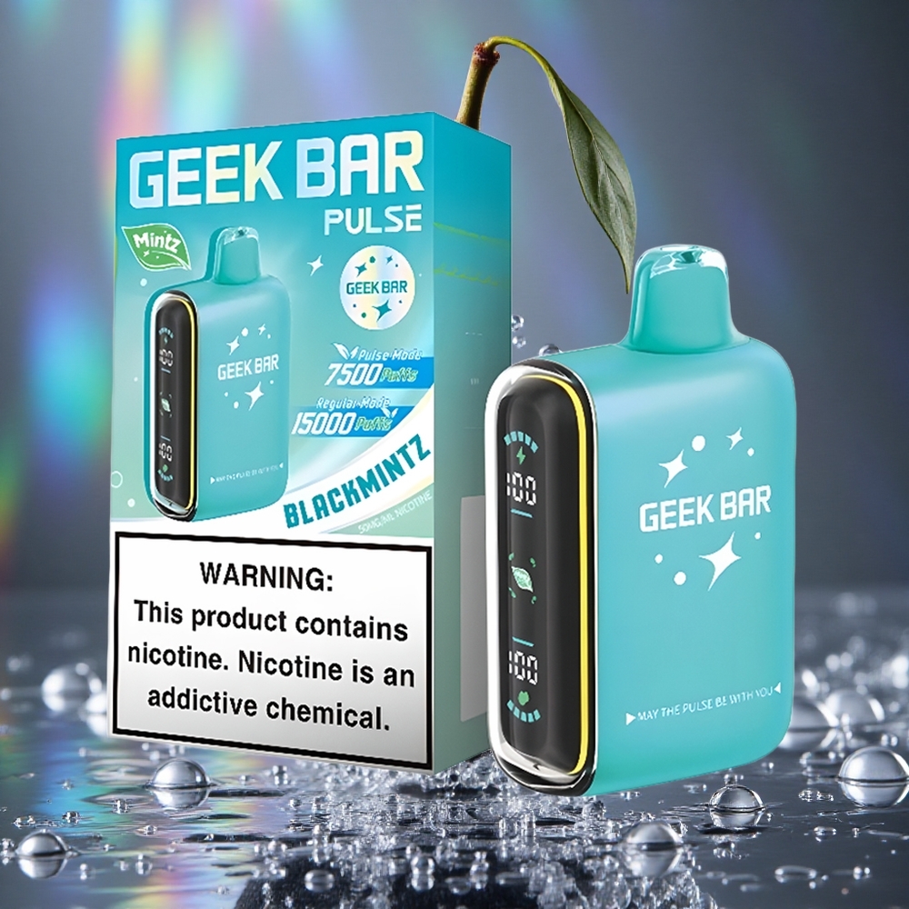 Мента Комбинација GEEK BAR Pulse 15000 Пуфова Капацитет е-течности 16 мл