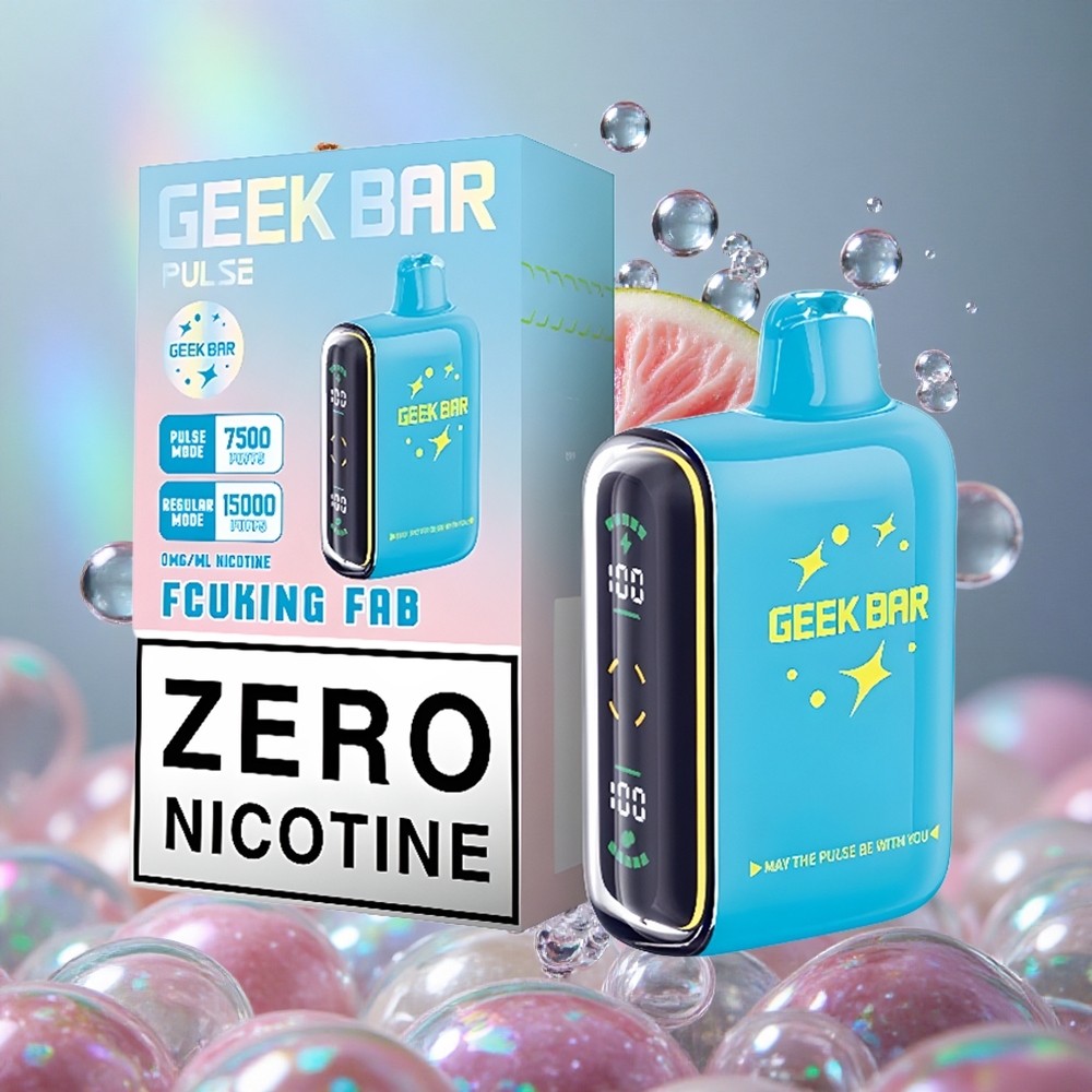 Јагода-Ванила GEEK BAR Pulse 15,000 Удараја са Подешавањем Протока Ваздуха