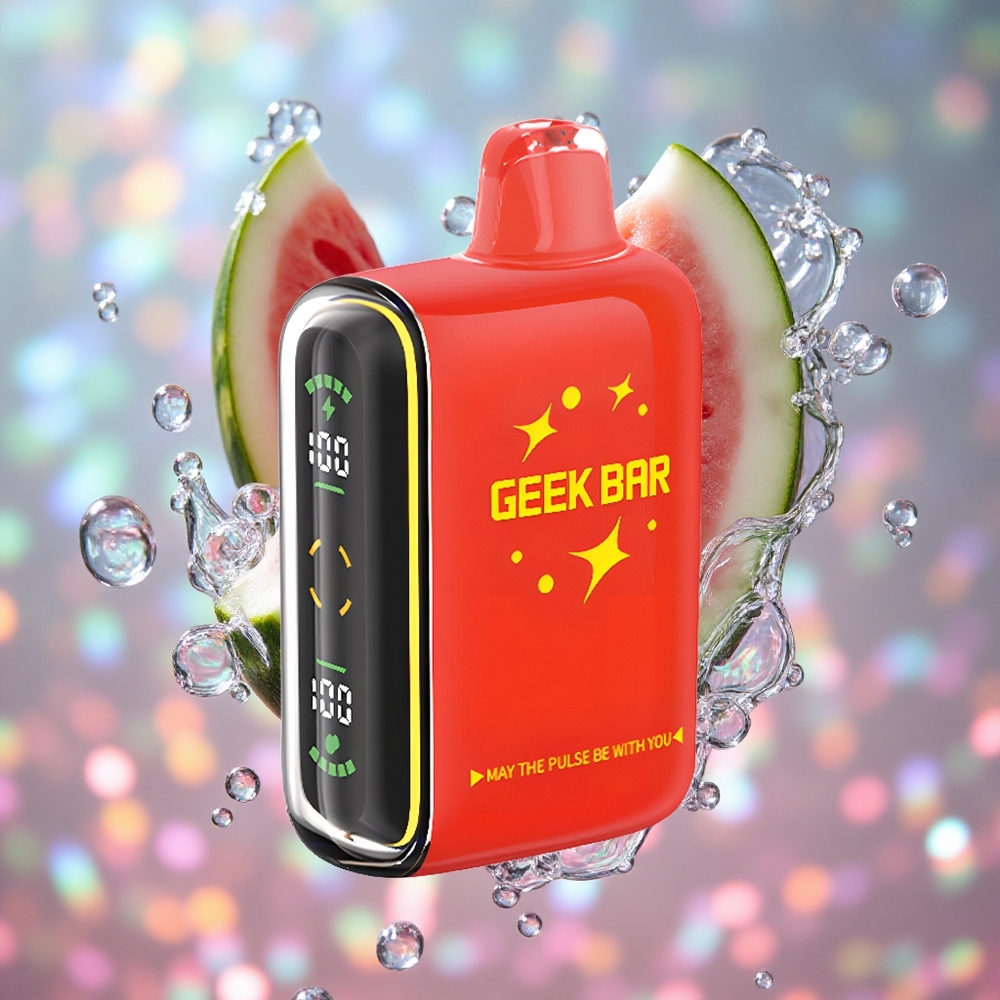 Јагода-Ванила GEEK BAR Pulse 15,000 Удараја са Подешавањем Протока Ваздуха