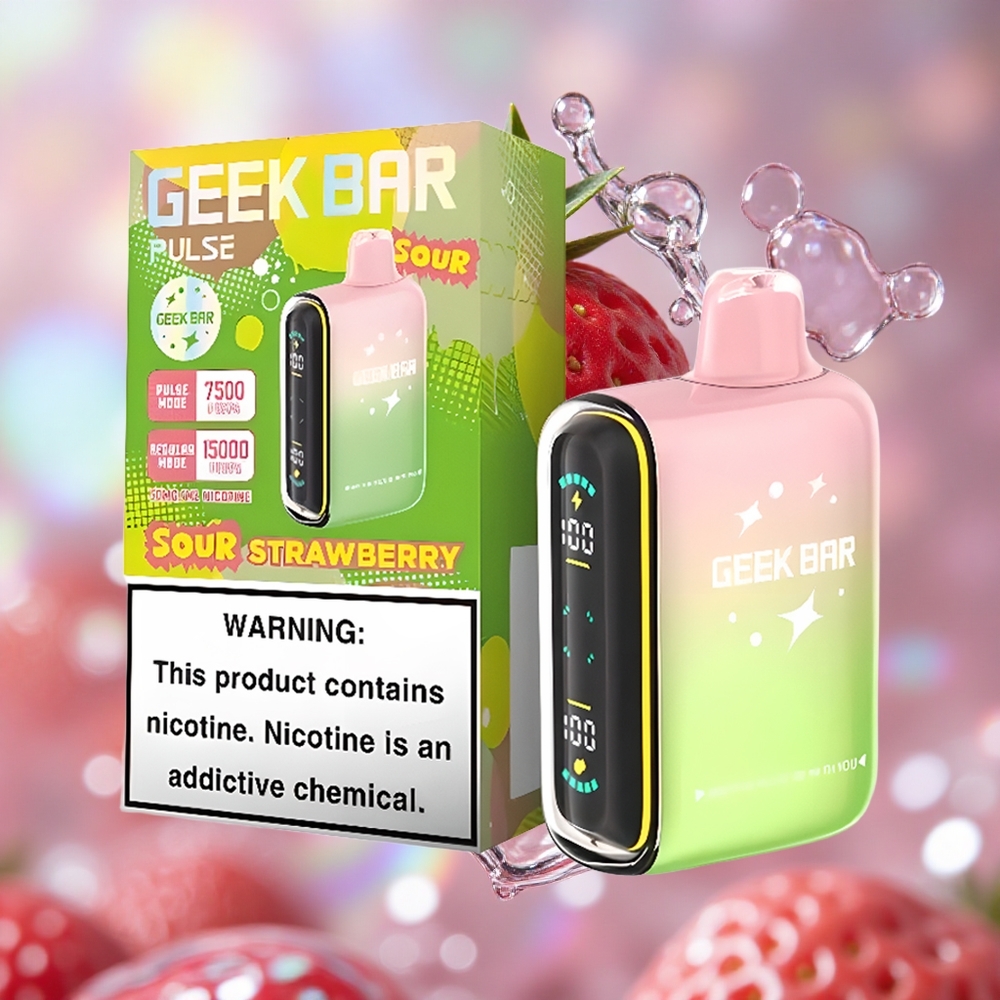 Kisela Kombinacija GEEK BAR Pulse 15000 PovuciПодесиви проток ваздуха