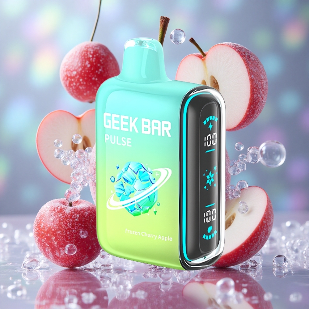 Ledena kombinacija GEEK BAR Pulse 15000 Puffs Капацитет е-течности 16 мл