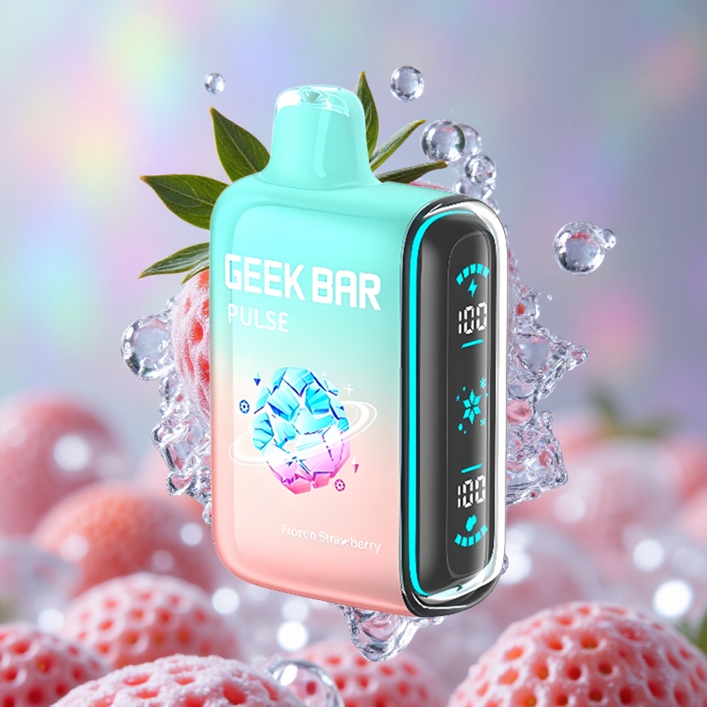 Ledena kombinacija GEEK BAR Pulse 15000 Puffs Капацитет е-течности 16 мл