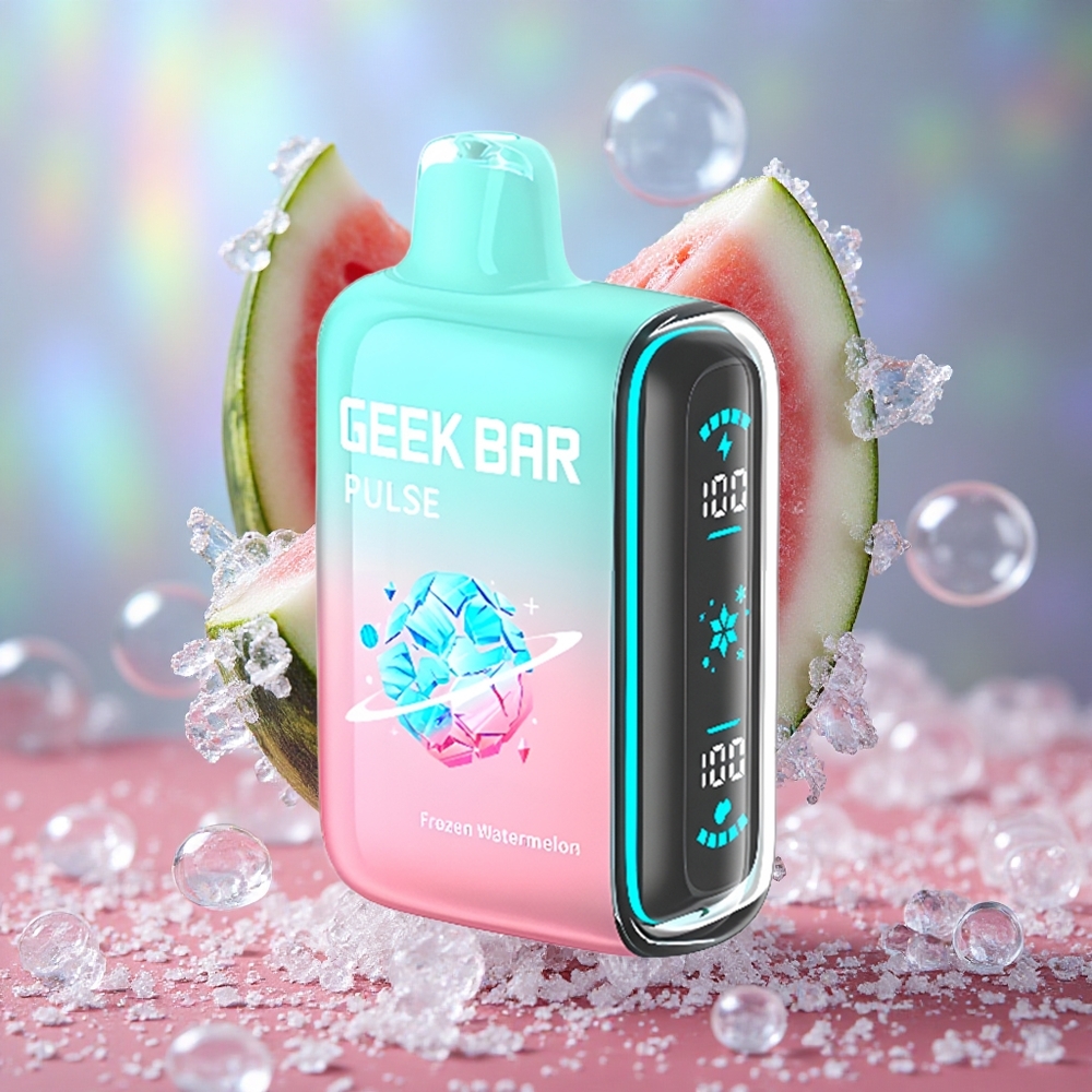 Ledena kombinacija GEEK BAR Pulse 15000 Puffs Капацитет е-течности 16 мл