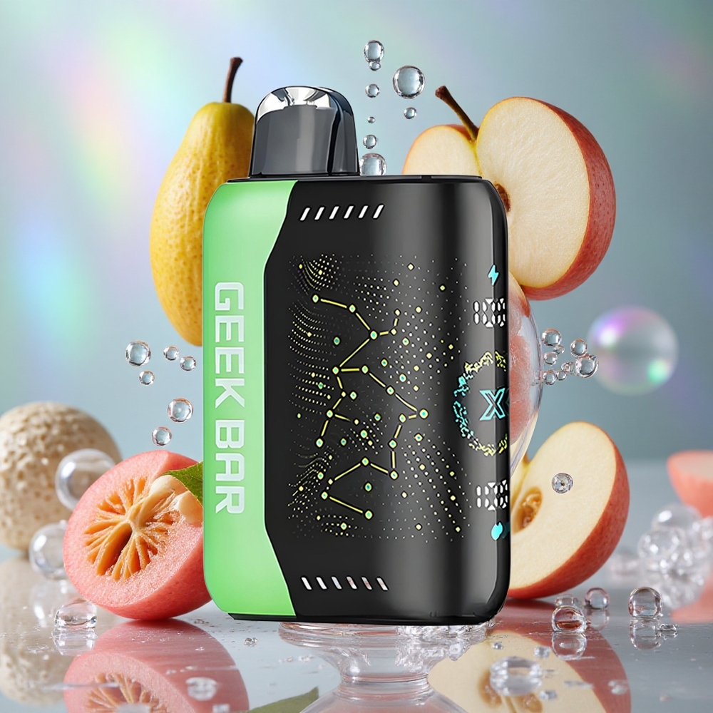 Без Никотина GEEK BAR Pulse X 25000 Пуфова 18mL Течност