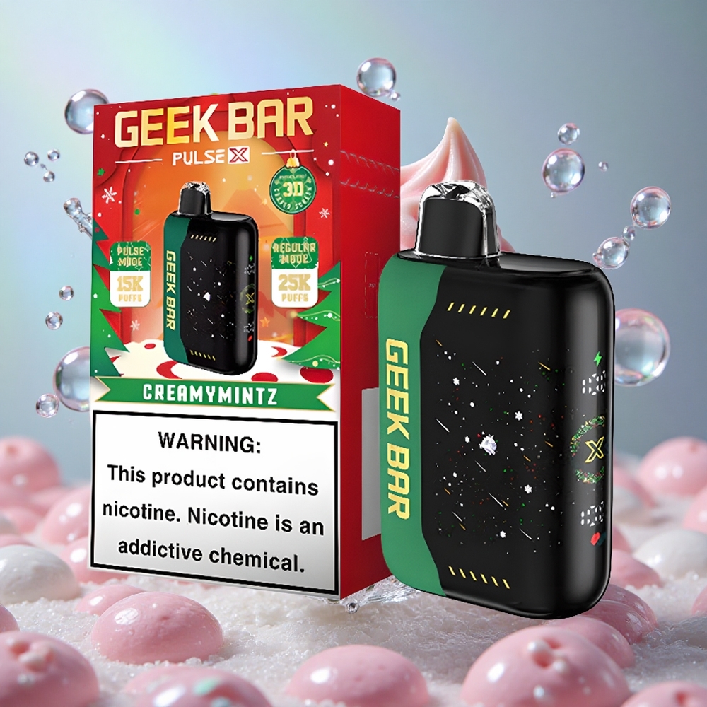 Божићно издање GEEK BAR Pulse X 25000 пуфова USB Type-C