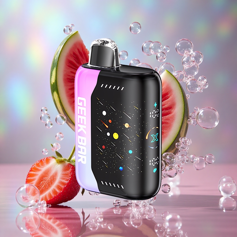 Јагода Лубеница GEEK BAR Pulse X 42K Puffs Дуал Меш Коил