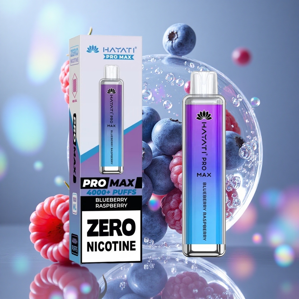 Borovnica Malina Hayati Pro Max 4000 Puffs Дуал 1.1 Охм Месх Цоил