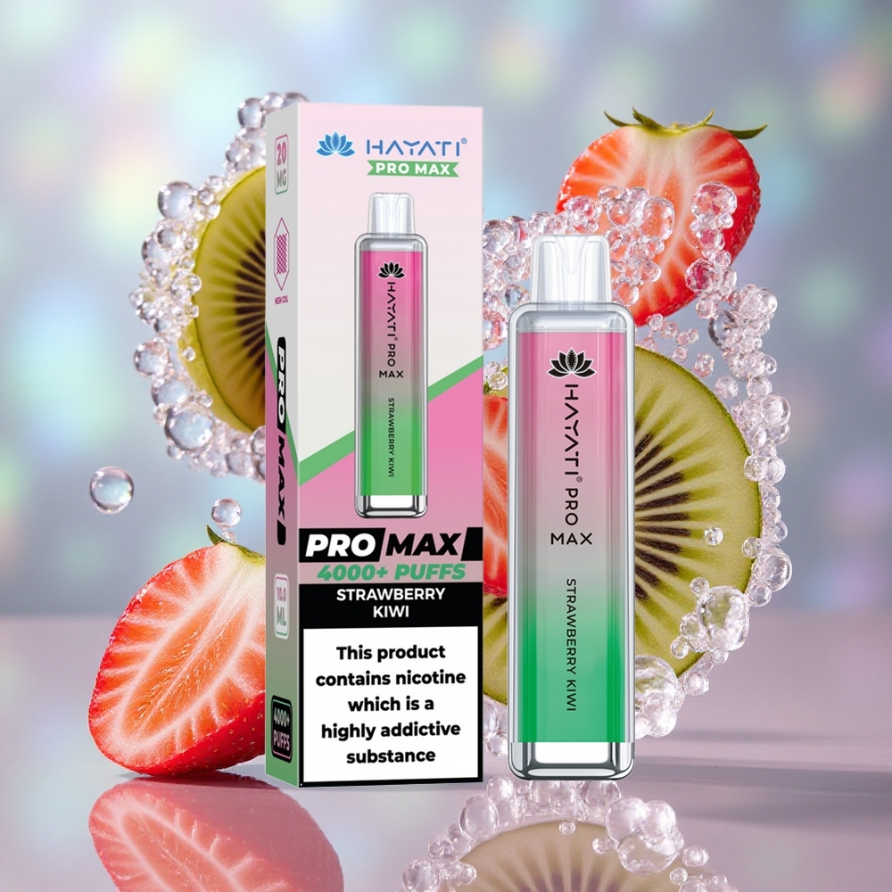 Јагода Киви Hayati Pro Max 4000 Пуфова Дуал 1.1 Ом Мрежасти Навој