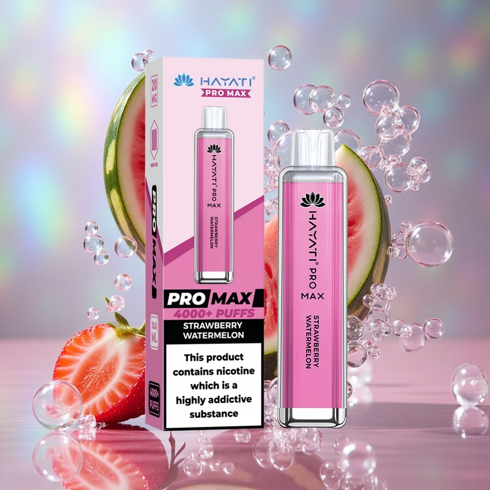 Јагода Лубеница Hayati Pro Max 4000 Пуфова Дуал 1.1 Ом Меш Коил