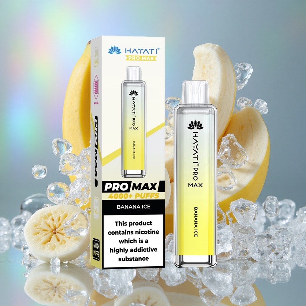 Банана Ледени Hayati Pro Max 4000 Пуфова Пунјенје