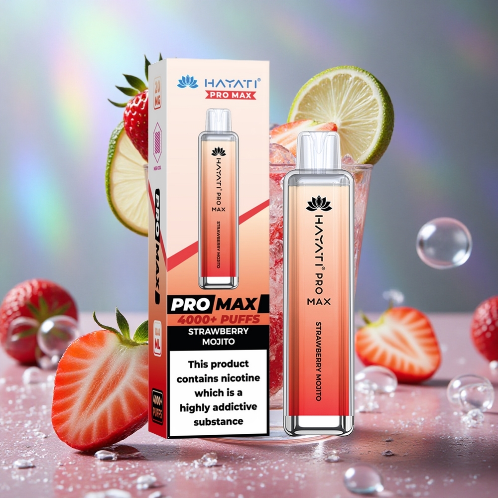 Jagoda Mojito Hayati Pro Max 4000 Puffs 1400мАх батерија