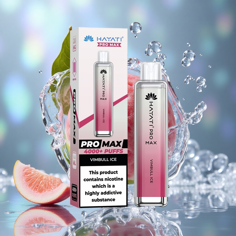 Ledeni Vimbull Hayati Pro Max 4000 Puffs Једнократни Вапе