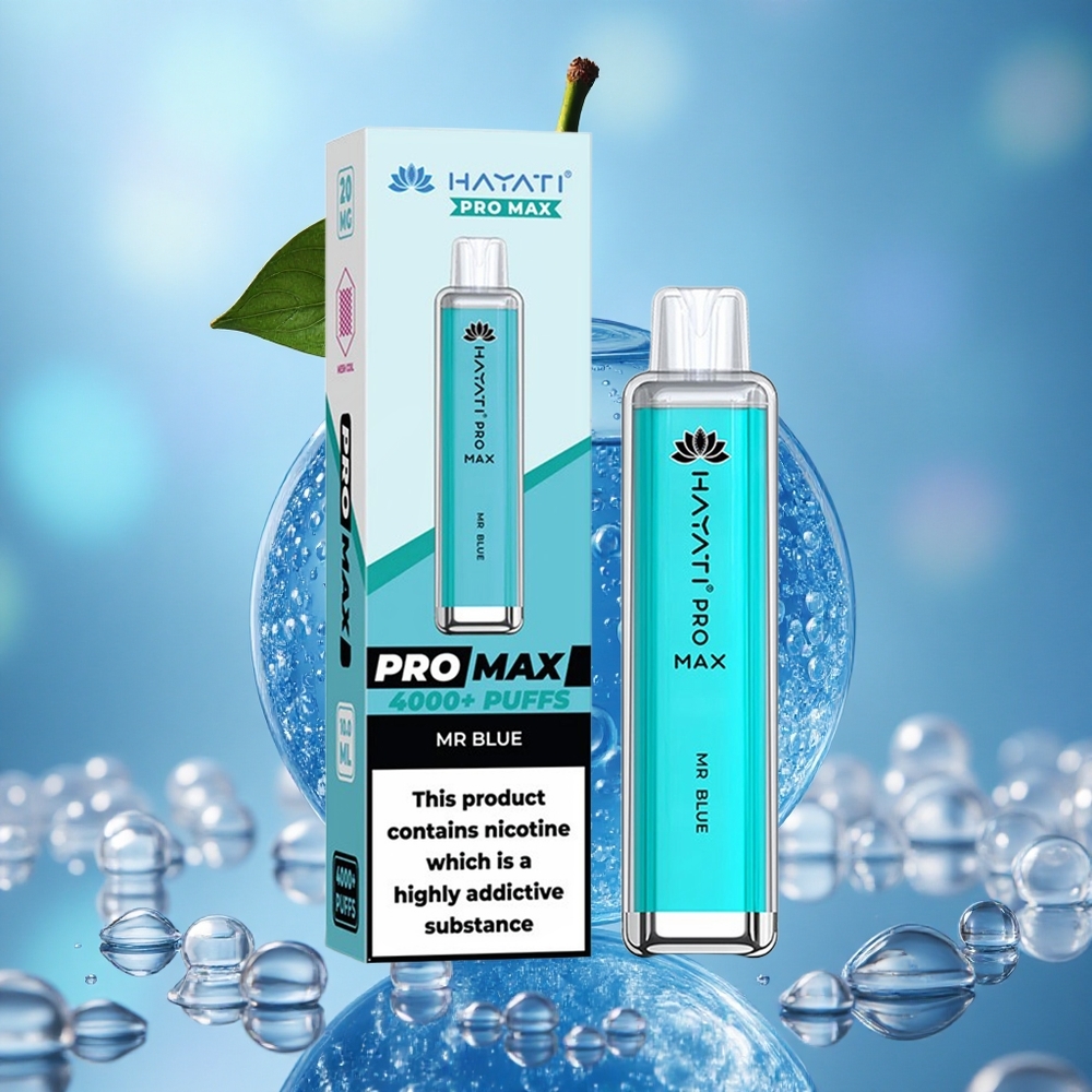 Plava Hayati Pro Max 4000 Puffs 1400мАх батерија