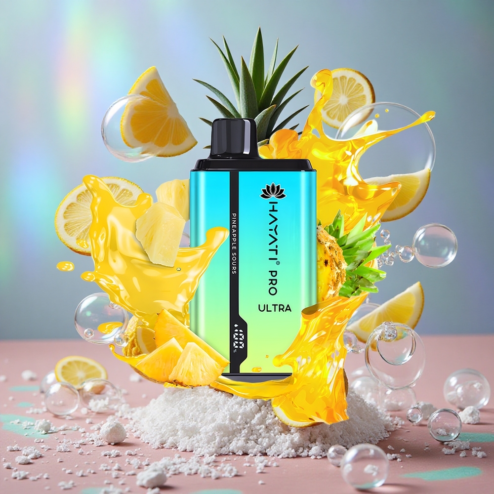 Ananas Kiselo Hayati Pro Ultra 15000 Puffs 2*12мл Е-течност Капацитет