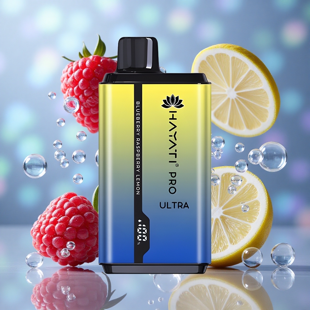 Borovnica Malina Limun Hayati Pro Ultra 15000 Puffs 2*12мл Е-течност Капацитет