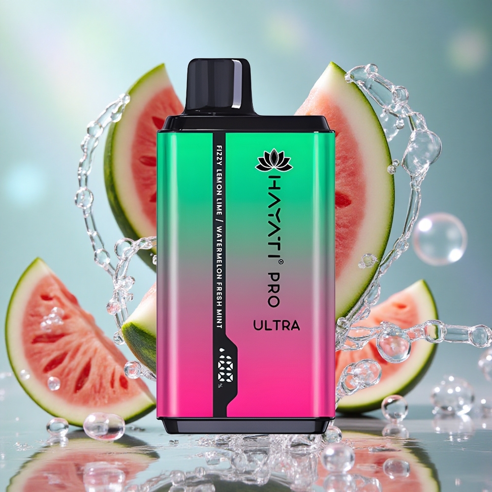 Gazirani Limun & Limeta Hayati Pro Ultra 15000 Puffs 2*12мл Е-течност Капацитет