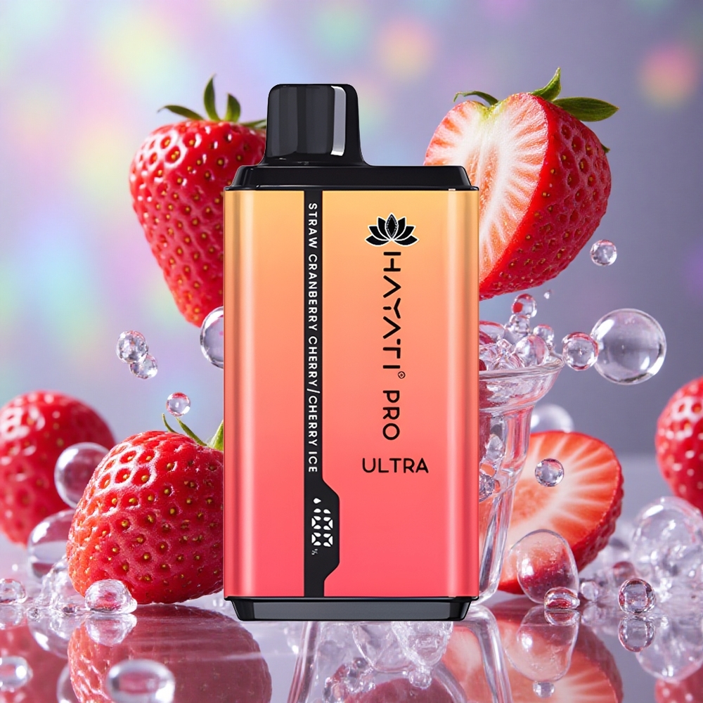 Jagoda Brusnika Trešnja-Trešnja Led Hayati Pro Ultra 15000 Puffs