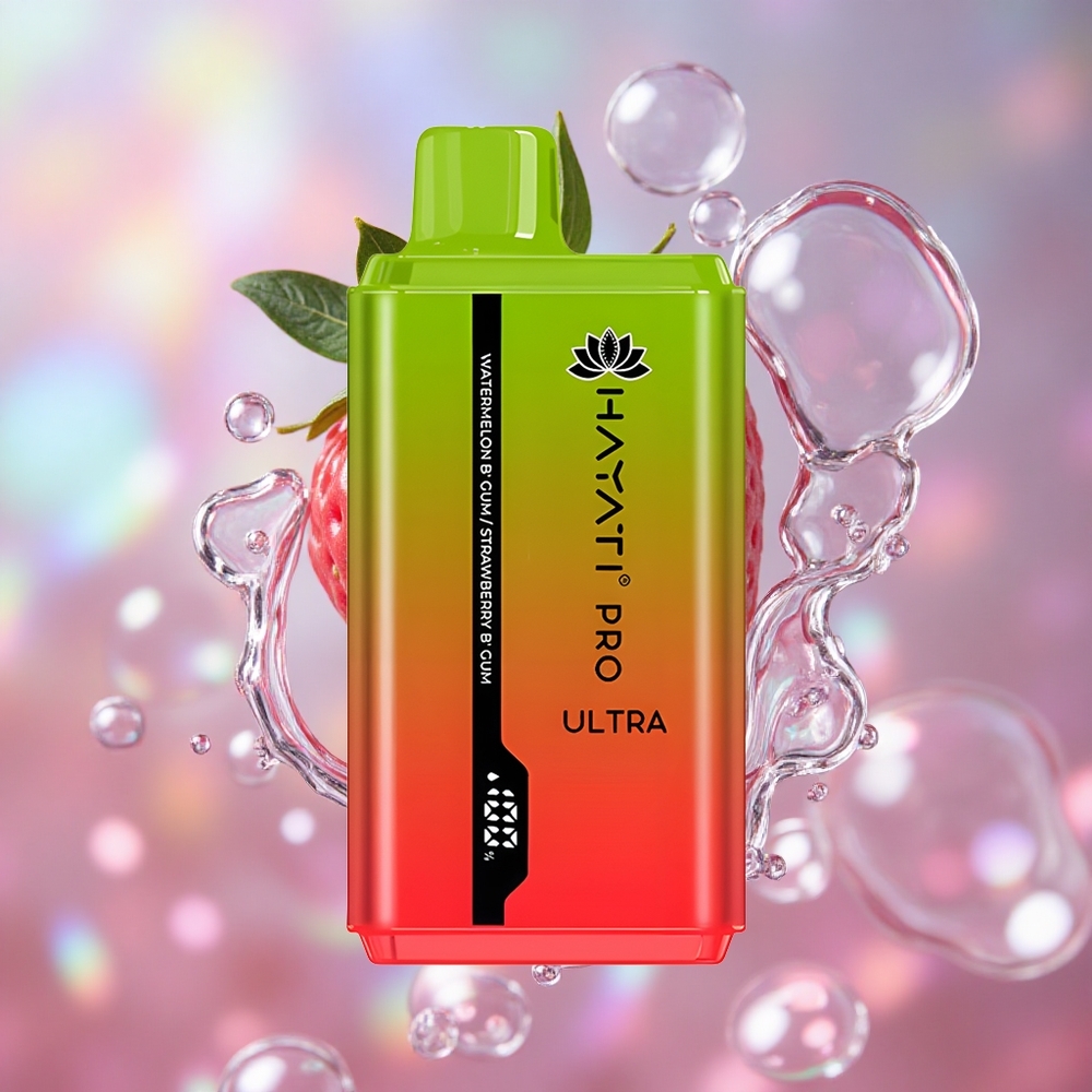 Lubenica Buban Žvaka Hayati Pro Ultra 15000 Puffs 2*12мл Е-течност Капацитет