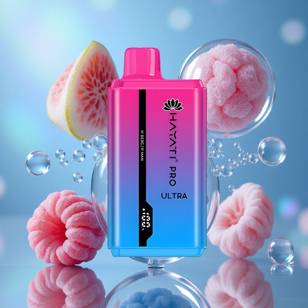 Plava Malina Gumi Meda Hayati Pro Ultra 15000 Puffs 2*12мл Е-течност Капацитет