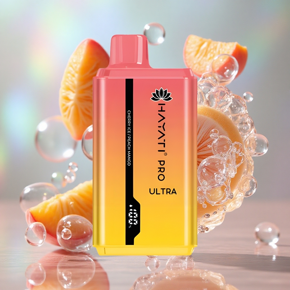 Trešnja Ledeni Hayati Pro Ultra 15000 Puffs 850мАх батерија