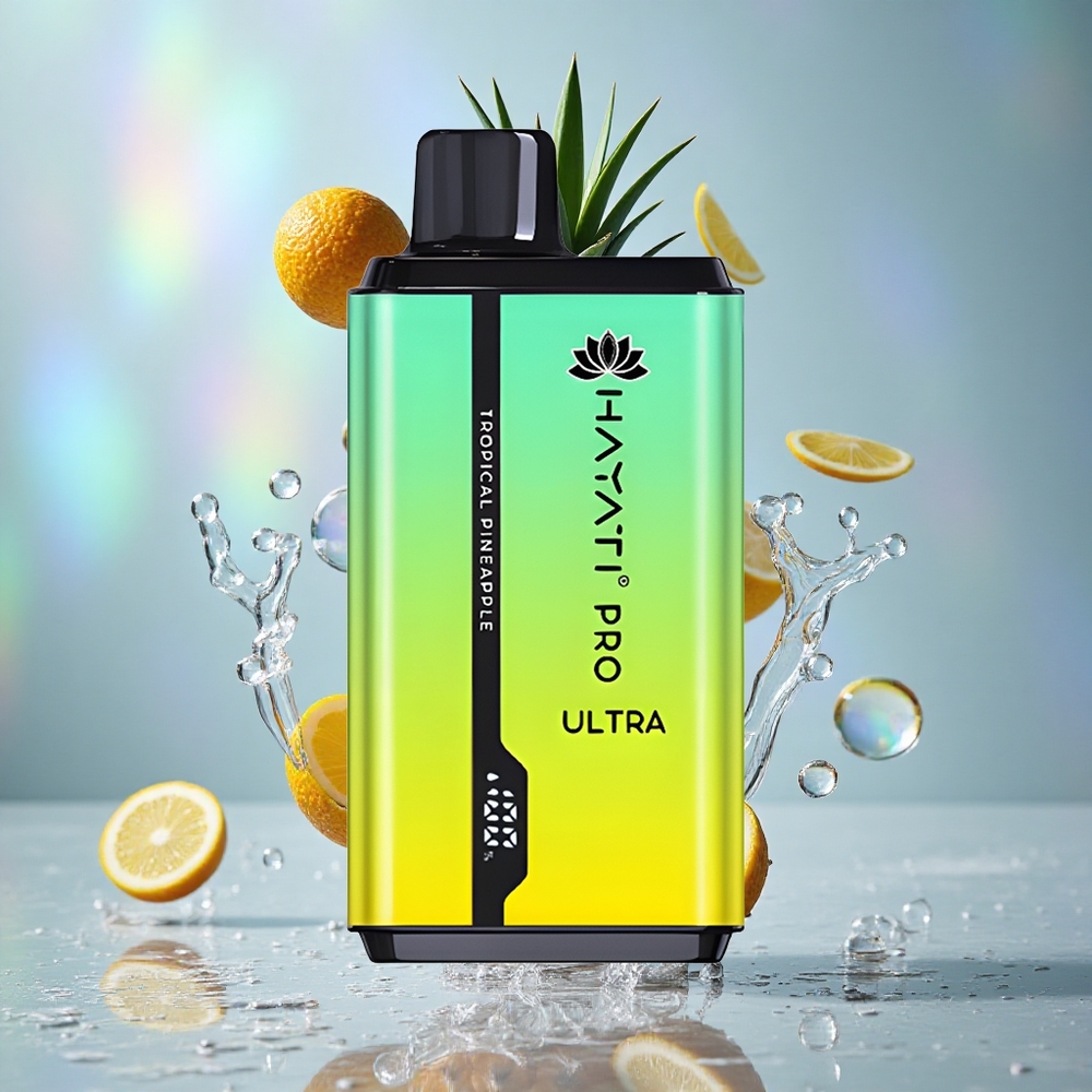 Tropska ananas Hayati Pro Ultra 15000 Puffs 850мАх батерија