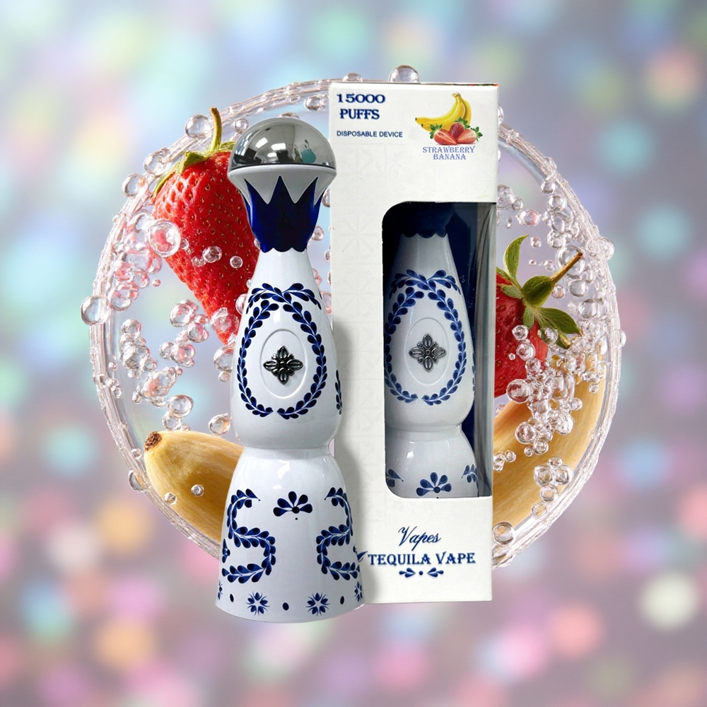 Jagoda Banana HUMO Azul 15000 Puffs 20мЛ унапред напуњен резервоар за Е-течност