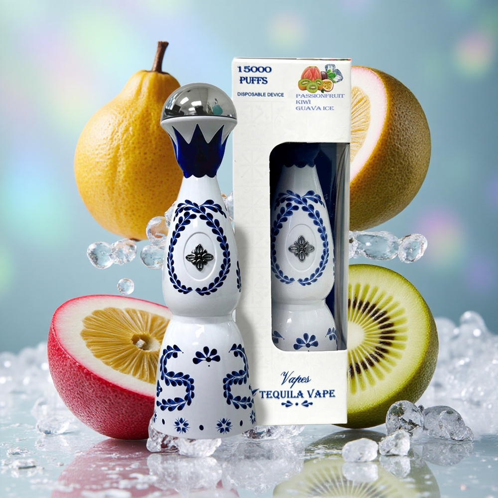 Pasiflora Kivi Guava Led HUMO Azul 15000 Puffs 20мЛ унапред напуњен резервоар за Е-течност