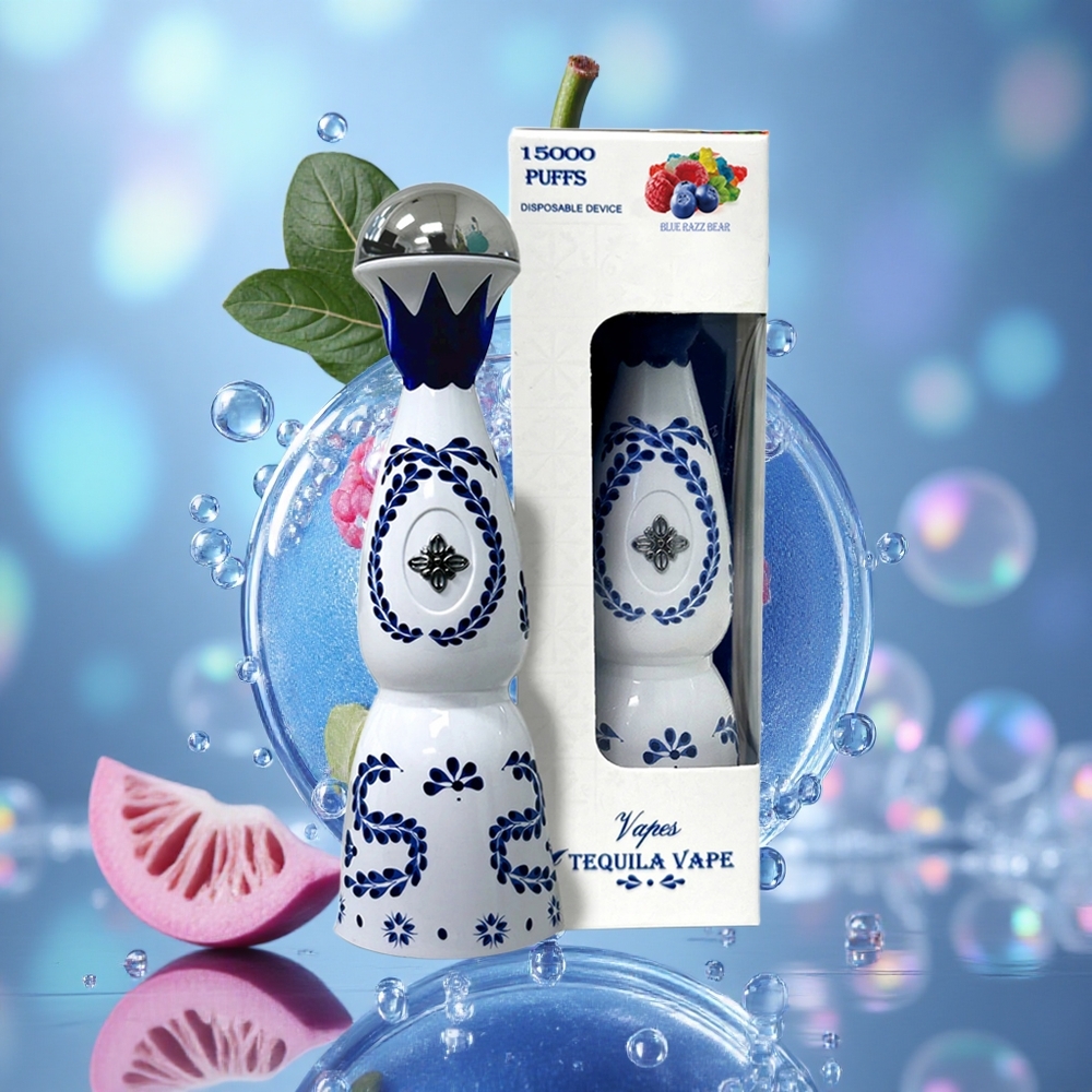 Plava Malina HUMO Azul 15000 Puffs 20мЛ унапред напуњен резервоар за Е-течност