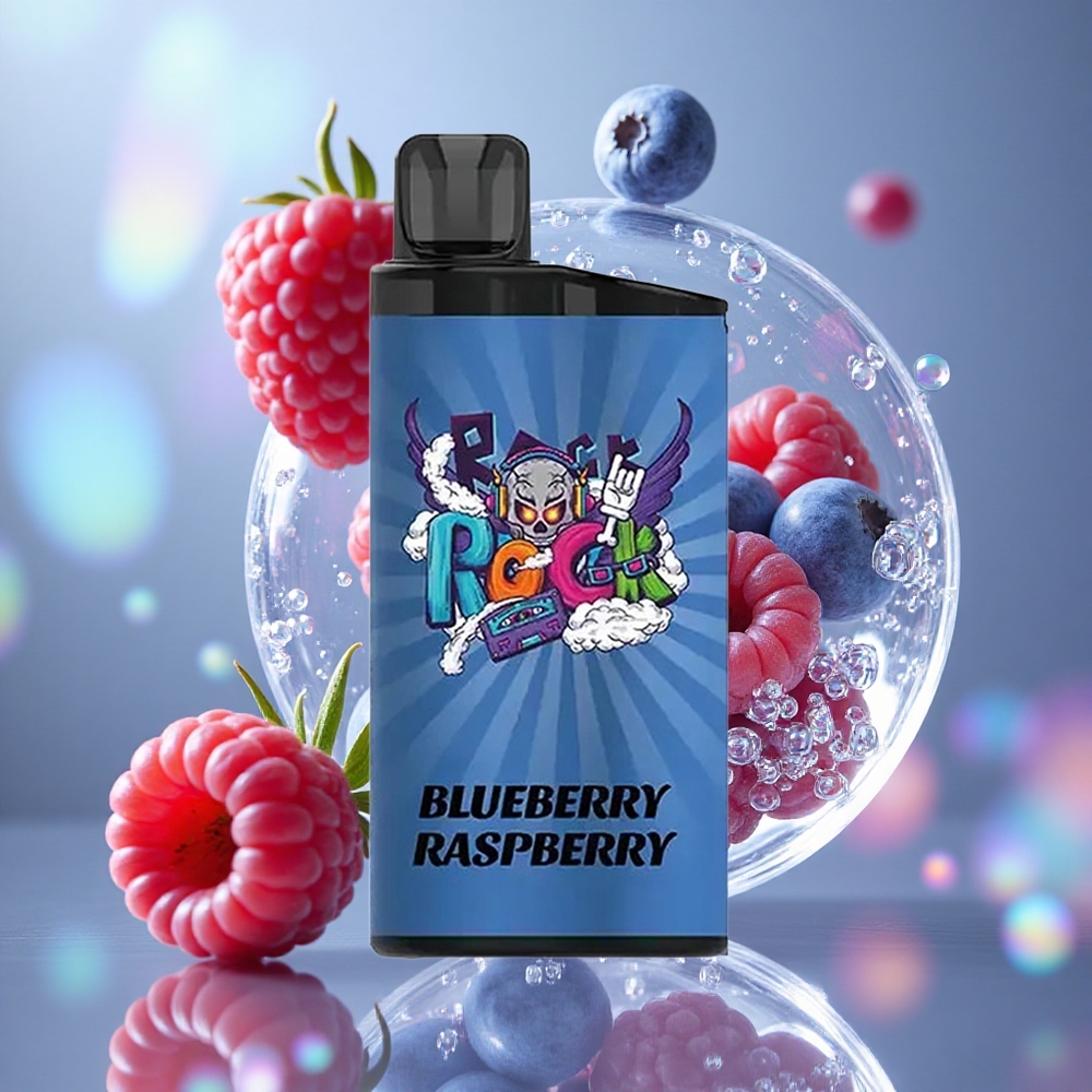 Borovnica Malina IGET Bar 3500 Puffs Мрежаста завојница од 1,2 ома