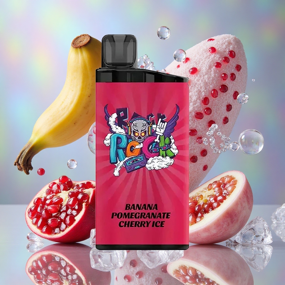 Банана Нар Џезана Лед IGET Bar 3500 Puffs 1400мАх батерија