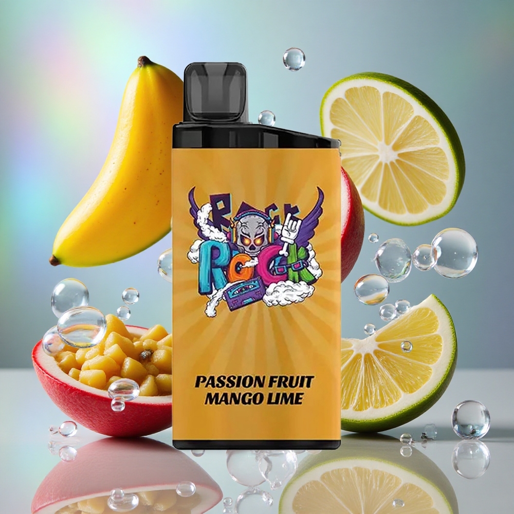 Pasiflora Mango Limeta IGET Bar 3500 Puffs 1400мАх батерија