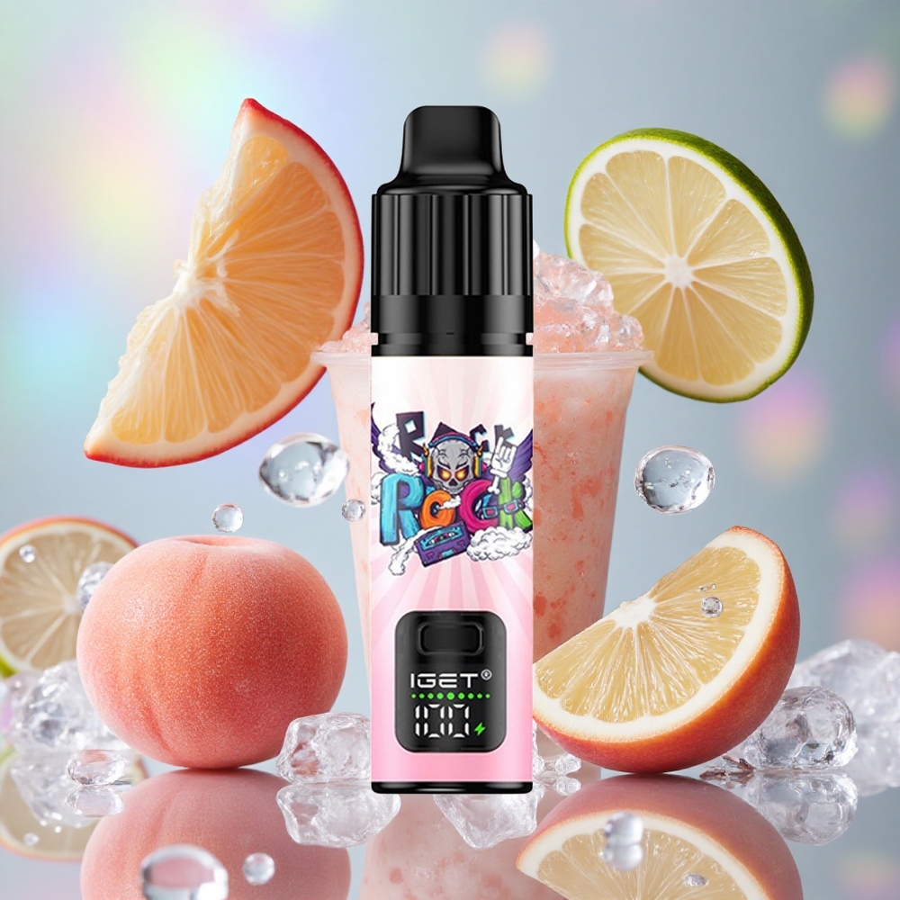 Breskva Liči Limeta Led IGET BAR PLUS S3 POD 10000 Puffs Једнократни Вапе 5% Никотин