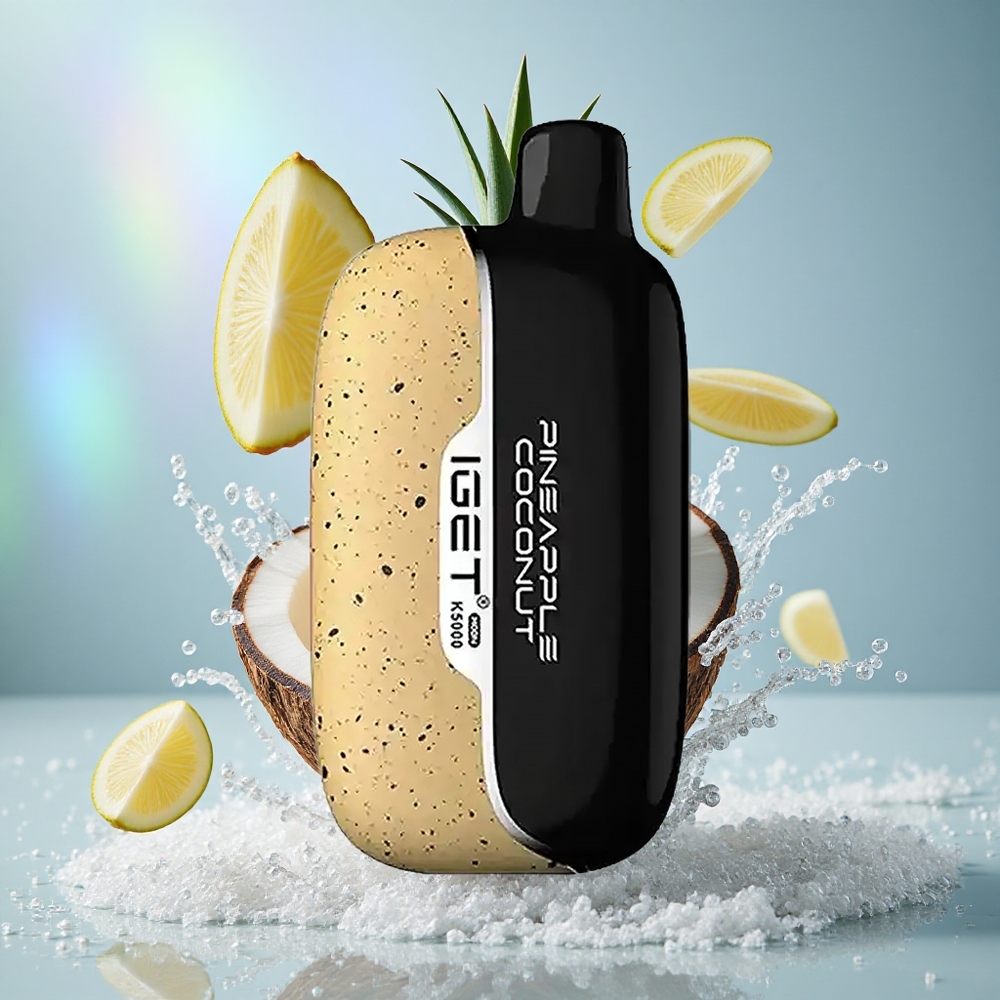Ananas Kokos IGET Moon K5000 Puffs Мрежасти калем од 1,35 ома