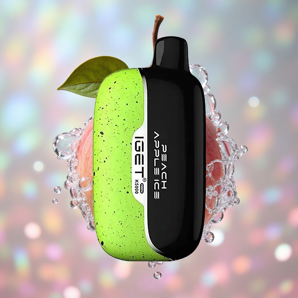 Breskva Jabuka IGET Moon K5000 Puffs Mesh Kalem 1.35 Ohm