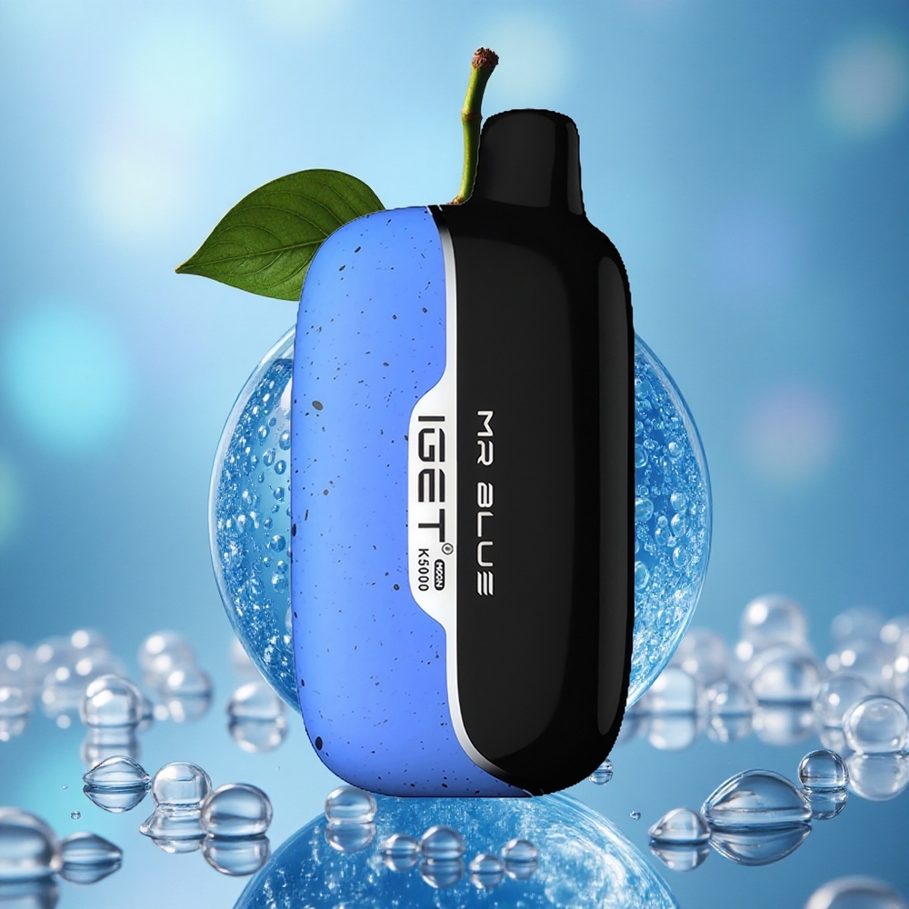 Plava Kombinacija IGET Moon K5000 Puffs Мрежасти калем 1,35 Охм