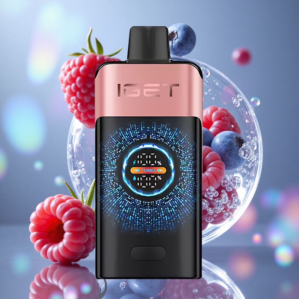Боровница Малина IGET ONE 12000 Пуфова PCTG ALU PC