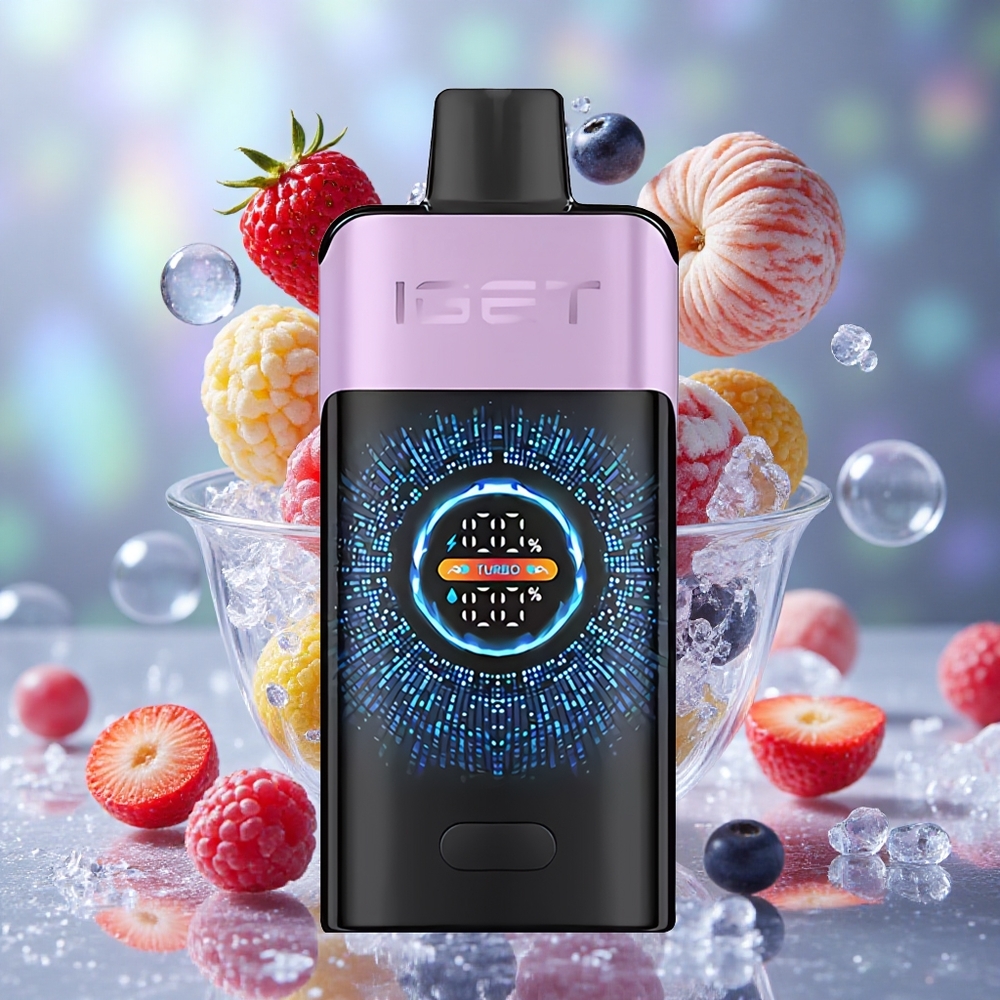 Мешовите бобице лед IGET ONE 12000 Puffs 2700мАх батерија