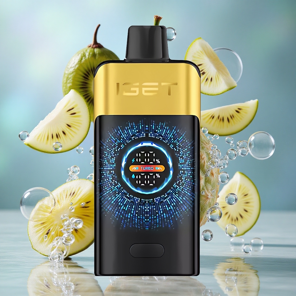 Kivi Ananas IGET ONE 12000 Puffs Дуал Месх Цоил