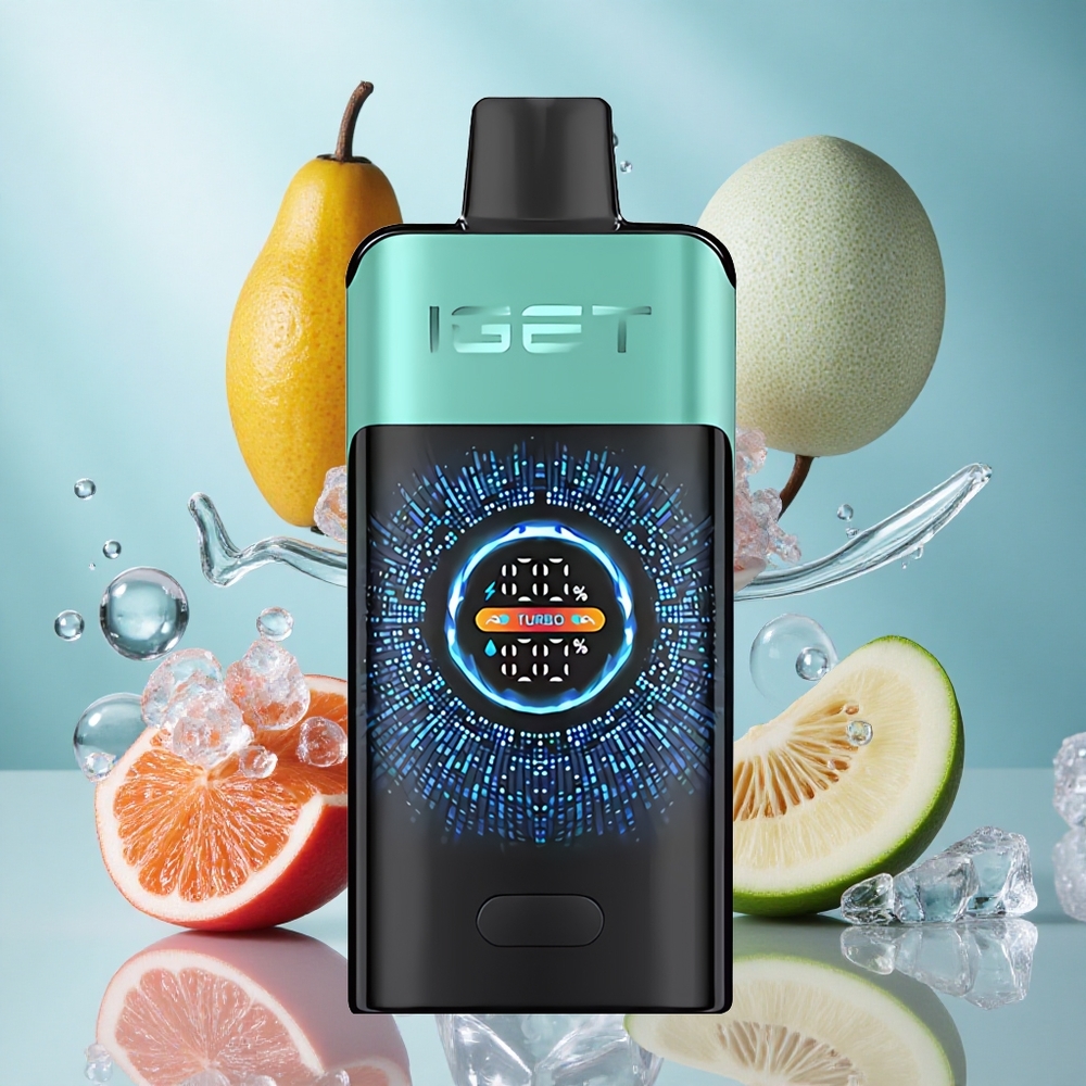 Planinska Prolećna Menta Led IGET ONE 12000 Puffs Једнократни Вапе Дуал Месх Цоил