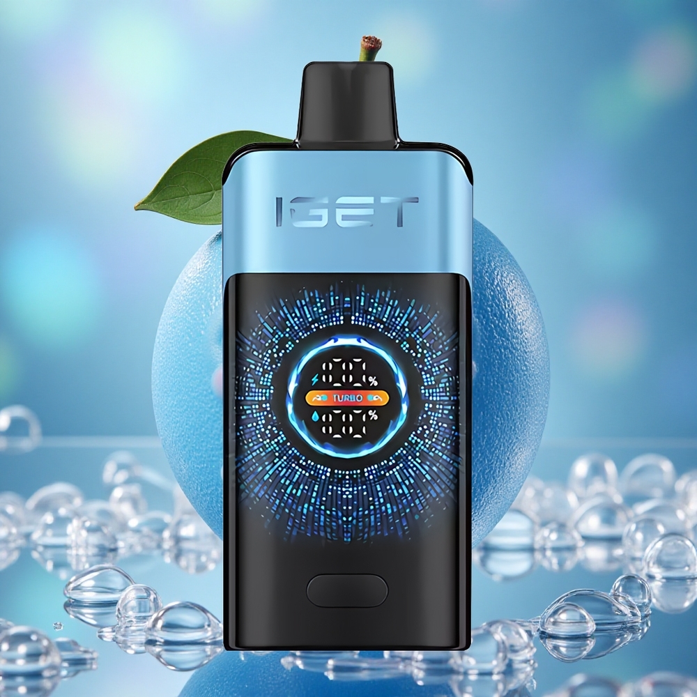 Plava Nalikvarka IGET ONE 12000 Puffs Дуал Месх Цоил