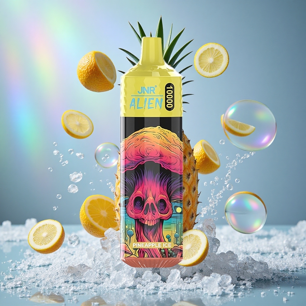 Ananas led JNR Alien 10000 Puffs 20 мл Е-течности