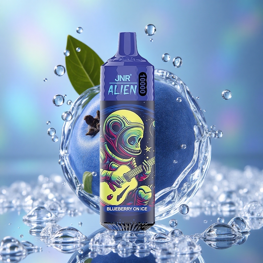 Borovnica Na Ledu JNR Alien 10000 Puffs 20 мл Е-течности