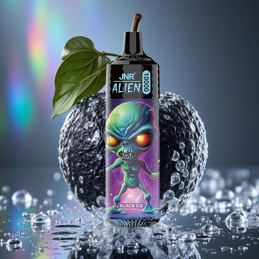 Crni led JNR Alien 10000 Puffs Тип-Ц брзо пуњење