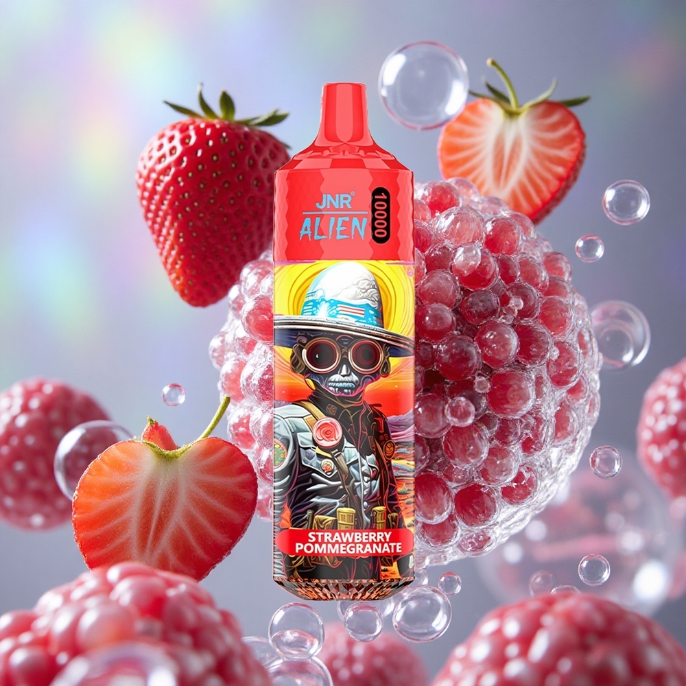 Јагода Нар JNR Alien 10000 Puffs 850мАх батерија