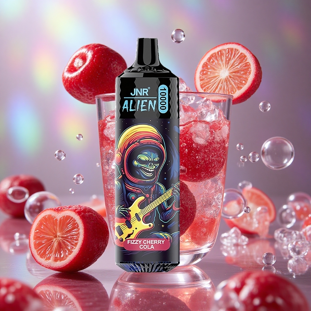 Visnja-Kola Kombinacija JNR Alien 10000 Puffs 20 мл Е-течности