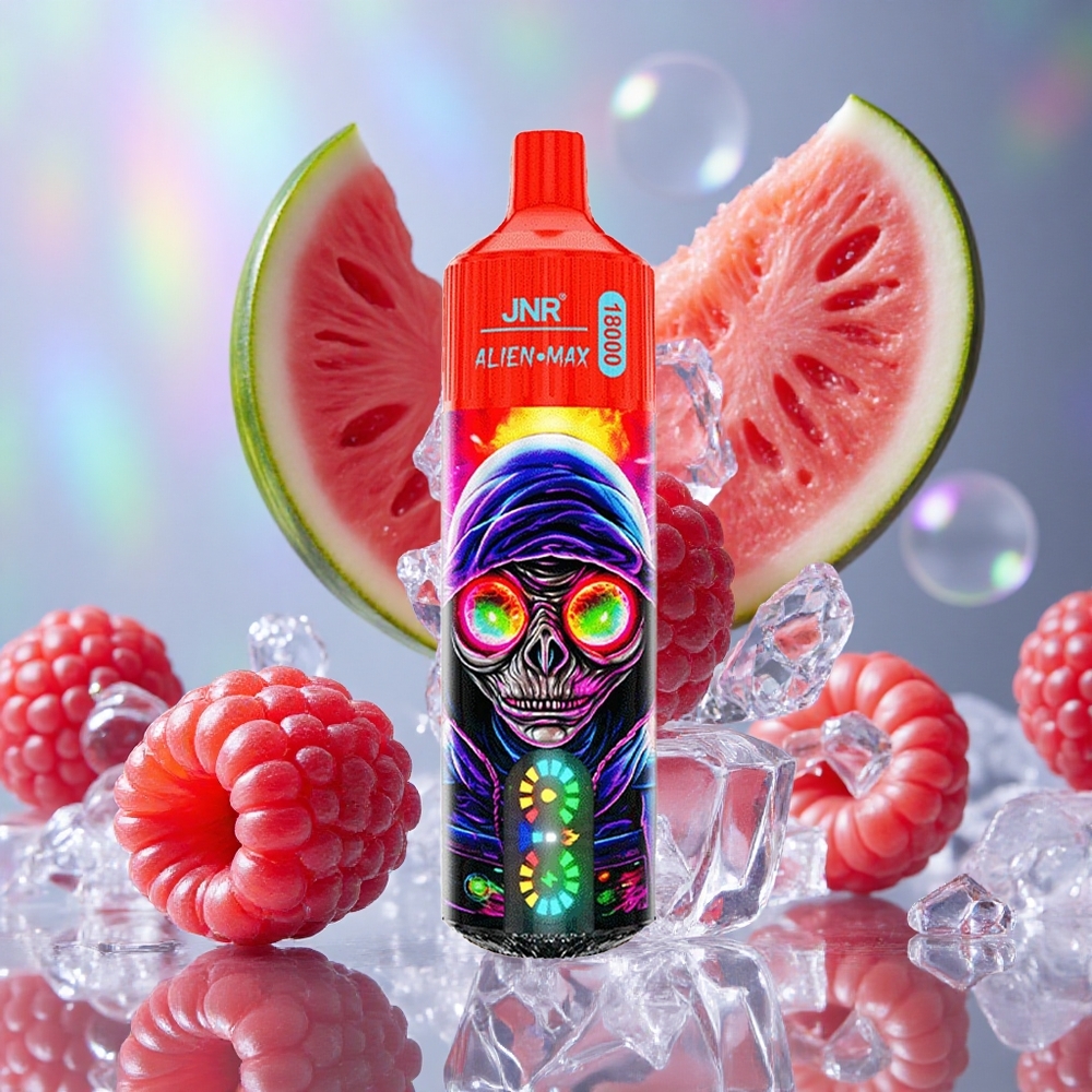 Малина Лубеница Ајс JNR Alien Max 18000 Пуфова Дуал Меш Коил