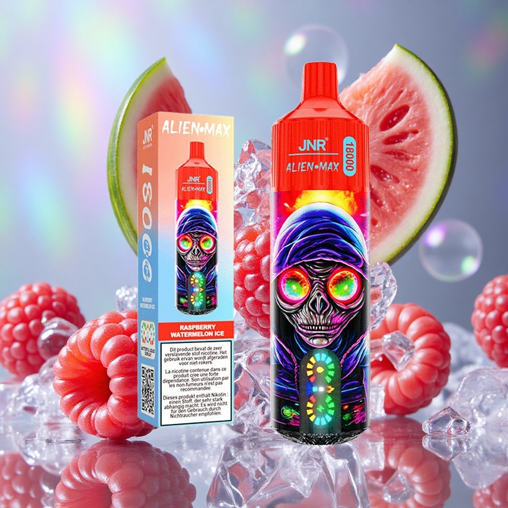 Малина Лубеница Ајс JNR Alien Max 18000 Пуфова Дуал Меш Коил