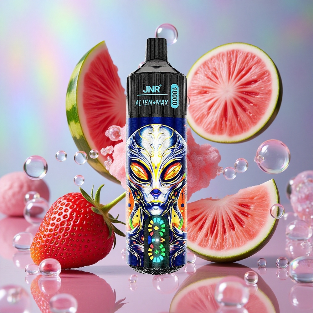 Јагода Лубеница Жвака JNR Alien Max 18000 Дуал Меш Коил